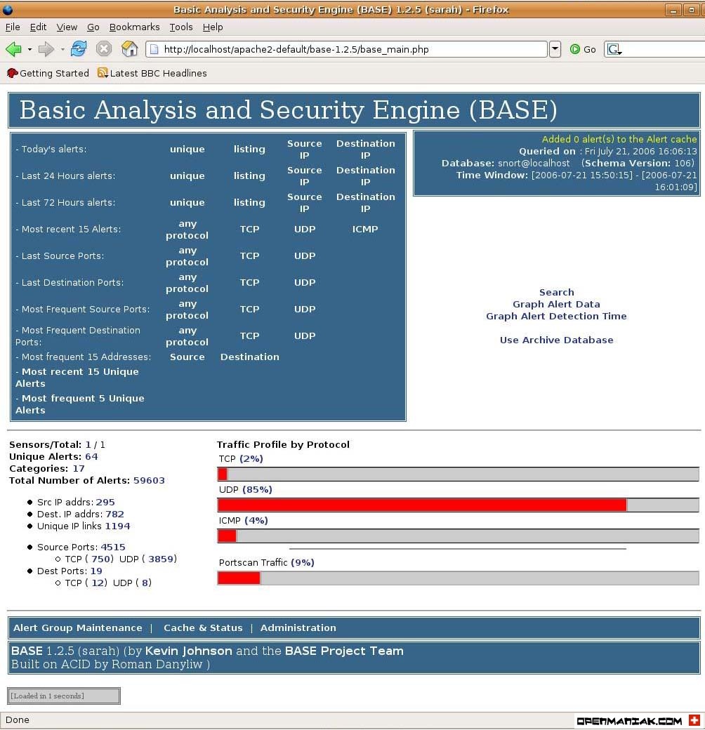 Intrusion Detection With Snort Free