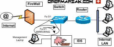 port mirroring snort IDS